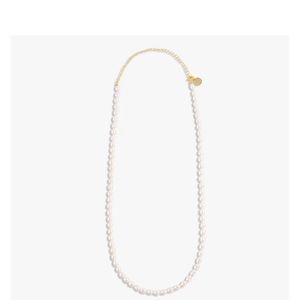 Never Worn! Ariel Gold Vermeil Pearl Necklace